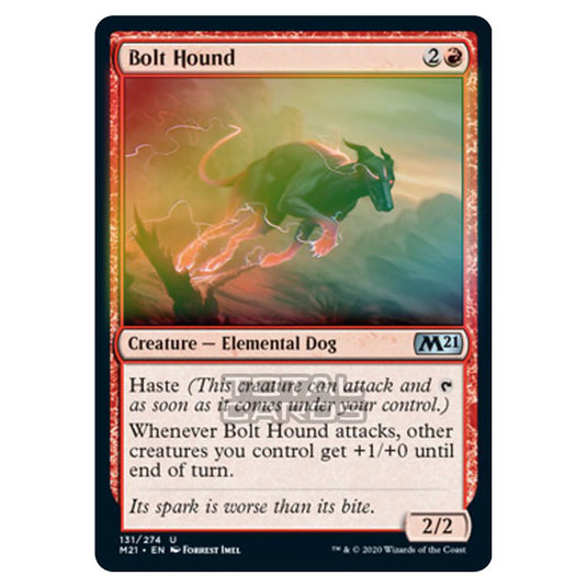 Magic The Gathering - Core Set 2021 - Bolt Hound - 131/274 (Foil)