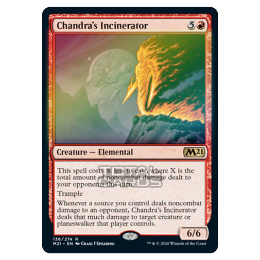 Magic The Gathering - Core Set 2021 - Chandra's Incinerator - 136/274 (Foil)