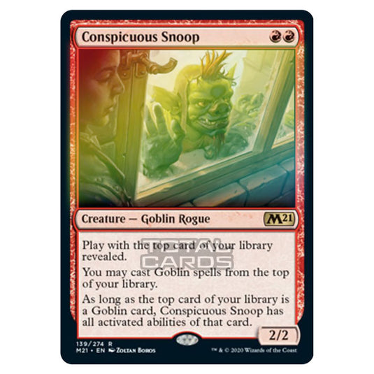 Magic The Gathering - Core Set 2021 - Conspicuous Snoop - 139/274 (Foil)