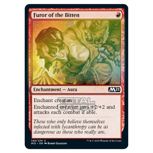 Magic The Gathering - Core Set 2021 - Furor of the Bitten - 145/274 (Foil)