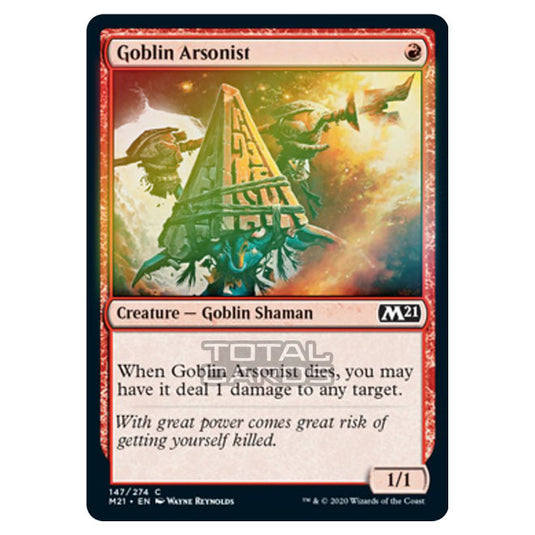 Magic The Gathering - Core Set 2021 - Goblin Arsonist - 147/274 (Foil)