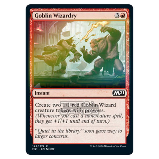 Magic The Gathering - Core Set 2021 - Goblin Wizardry - 148/274 (Foil)