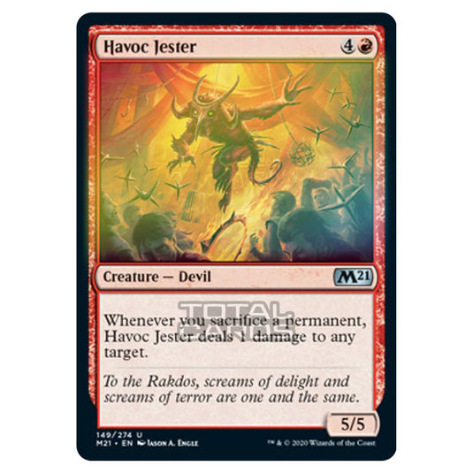 Magic The Gathering - Core Set 2021 - Havoc Jester - 149/274 (Foil)