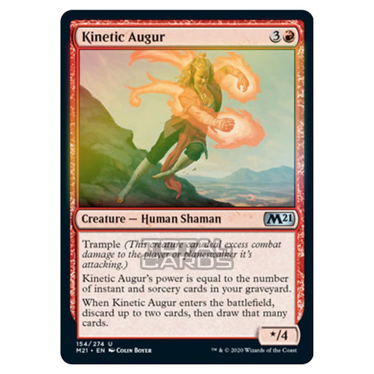 Magic The Gathering - Core Set 2021 - Kinetic Augur - 154/274 (Foil)