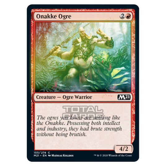 Magic The Gathering - Core Set 2021 - Onakke Ogre - 155/274 (Foil)