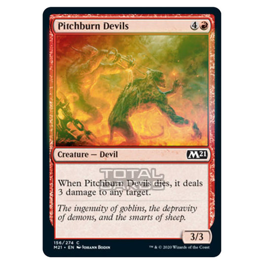 Magic The Gathering - Core Set 2021 - Pitchburn Devils - 156/274 (Foil)