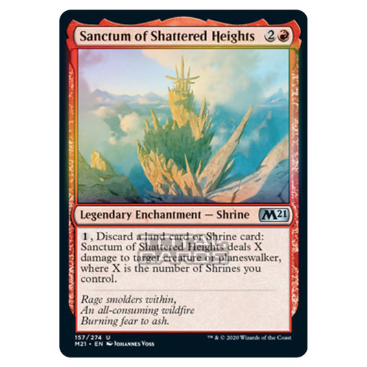 Magic The Gathering - Core Set 2021 - Sanctum of Shattered Heights - 157/274 (Foil)