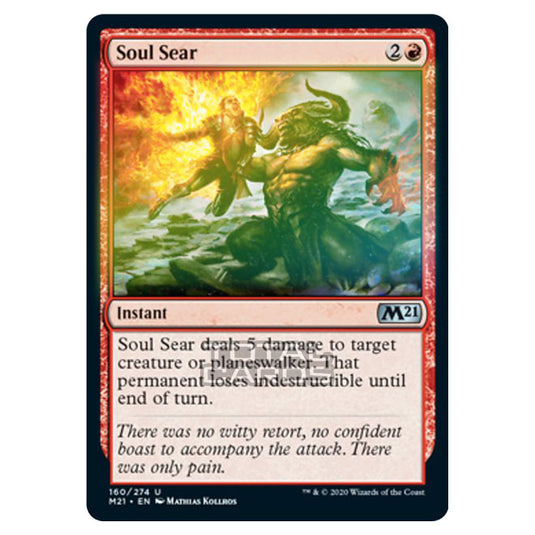 Magic The Gathering - Core Set 2021 - Soul Sear - 160/274 (Foil)