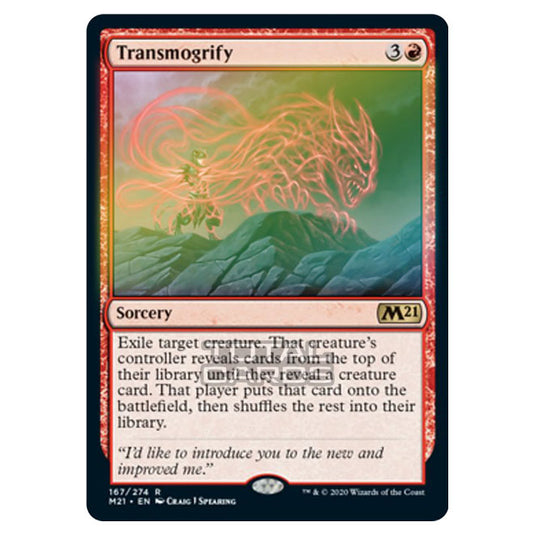 Magic The Gathering - Core Set 2021 - Transmogrify - 167/274 (Foil)