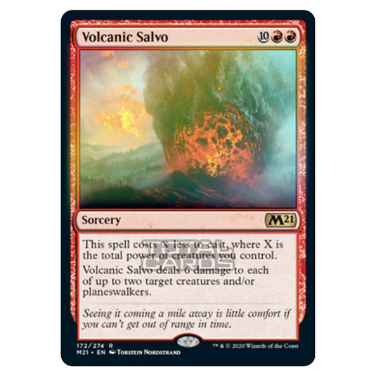 Magic The Gathering - Core Set 2021 - Volcanic Salvo - 172/274 (Foil)