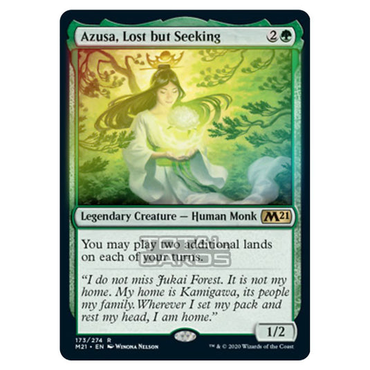 Magic The Gathering - Core Set 2021 - Azusa, Lost but Seeking - 173/274 (Foil)