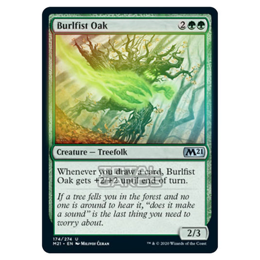 Magic The Gathering - Core Set 2021 - Burlfist Oak - 174/274 (Foil)