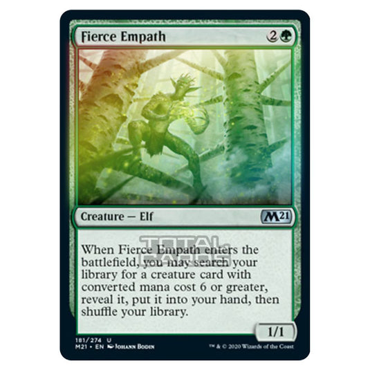 Magic The Gathering - Core Set 2021 - Fierce Empath - 181/274 (Foil)