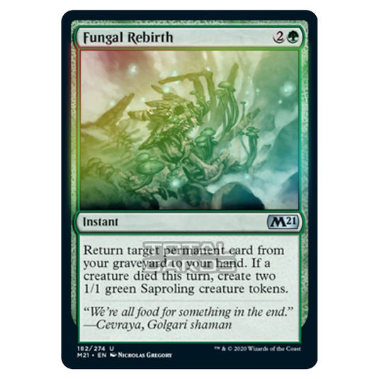 Magic The Gathering - Core Set 2021 - Fungal Rebirth - 182/274 (Foil)