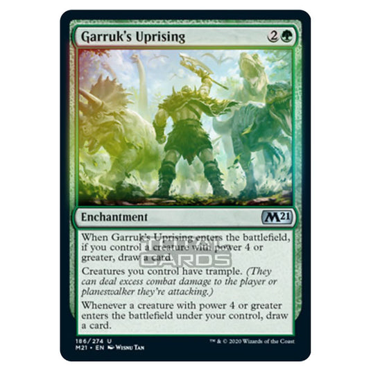 Magic The Gathering - Core Set 2021 - Garruk's Uprising - 186/274 (Foil)