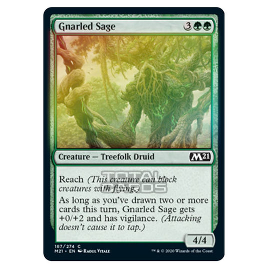 Magic The Gathering - Core Set 2021 - Gnarled Sage - 187/274 (Foil)