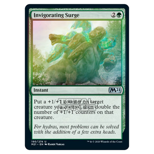 Magic The Gathering - Core Set 2021 - Invigorating Surge - 190/274 (Foil)