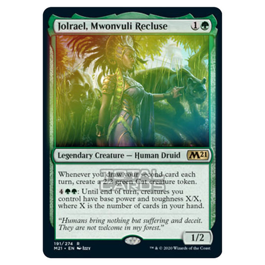 Magic The Gathering - Core Set 2021 - Jolrael, Mwonvuli Recluse - 191/274 (Foil)