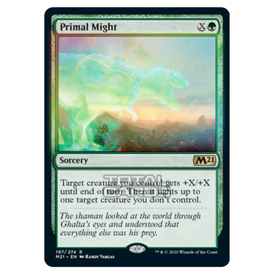 Magic The Gathering - Core Set 2021 - Primal Might - 197/274 (Foil)