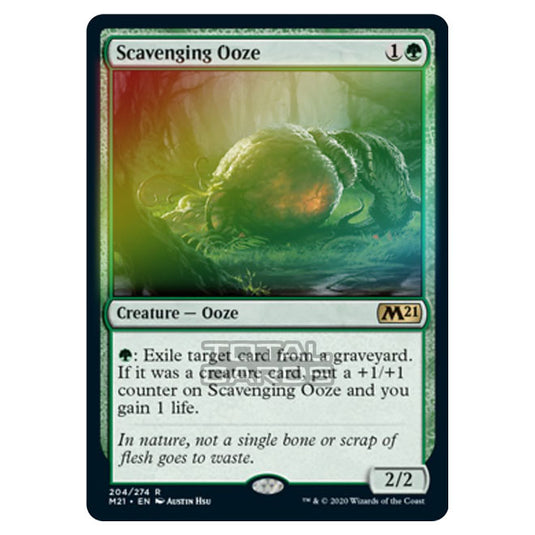 Magic The Gathering - Core Set 2021 - Scavenging Ooze - 204/274 (Foil)