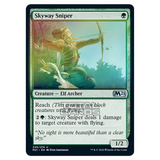 Magic The Gathering - Core Set 2021 - Skyway Sniper - 206/274 (Foil)