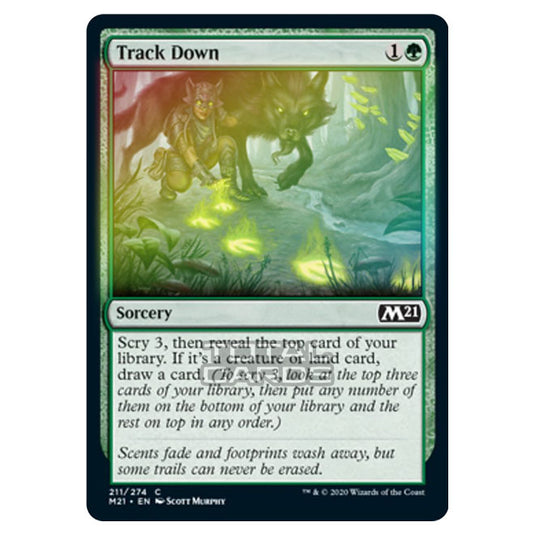 Magic The Gathering - Core Set 2021 - Track Down - 211/274 (Foil)