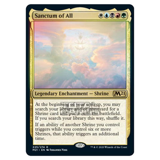 Magic The Gathering - Core Set 2021 - Sanctum of All - 225/274 (Foil)