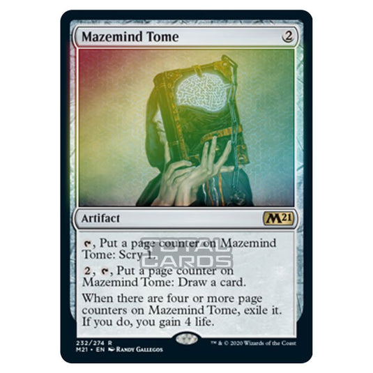 Magic The Gathering - Core Set 2021 - Mazemind Tome - 232/274 (Foil)