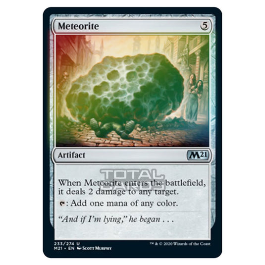 Magic The Gathering - Core Set 2021 - Meteorite - 233/274 (Foil)