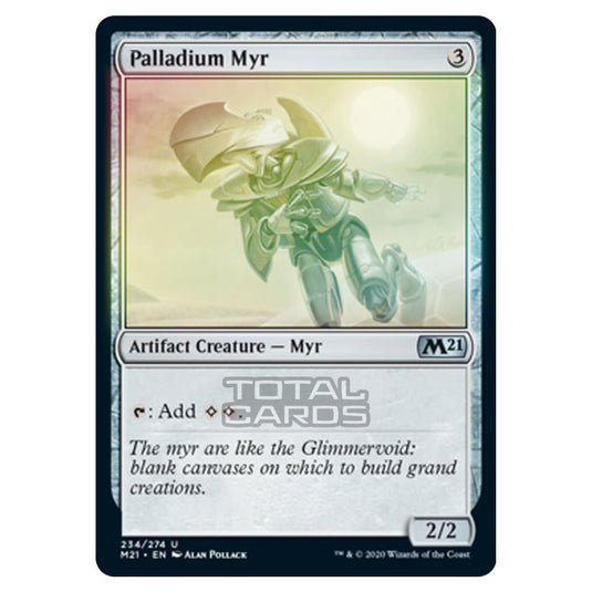 Magic The Gathering - Core Set 2021 - Palladium Myr - 234/274 (Foil)