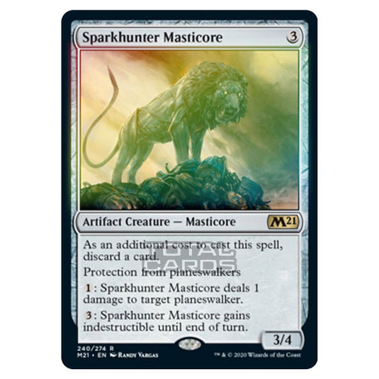 Magic The Gathering - Core Set 2021 - Sparkhunter Masticore - 240/274 (Foil)