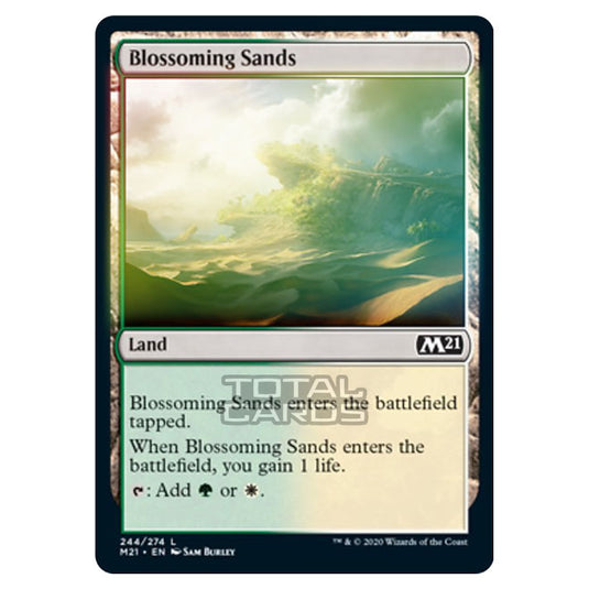 Magic The Gathering - Core Set 2021 - Blossoming Sands - 244/274 (Foil)