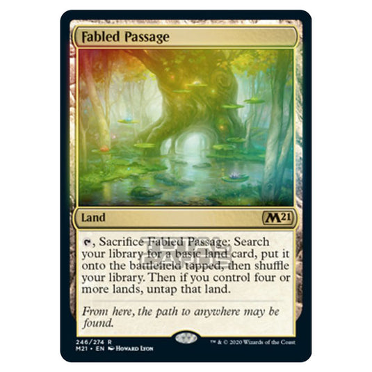 Magic The Gathering - Core Set 2021 - Fabled Passage - 246/274 (Foil)