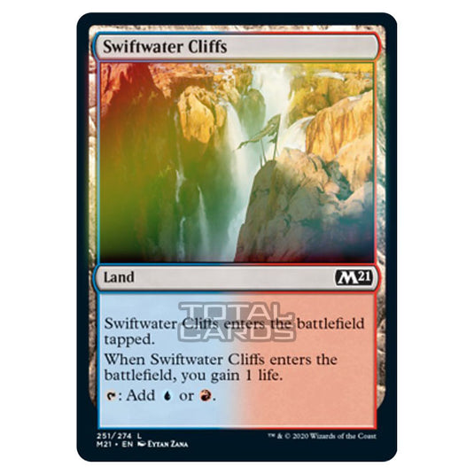 Magic The Gathering - Core Set 2021 - Swiftwater Cliffs - 251/274 (Foil)