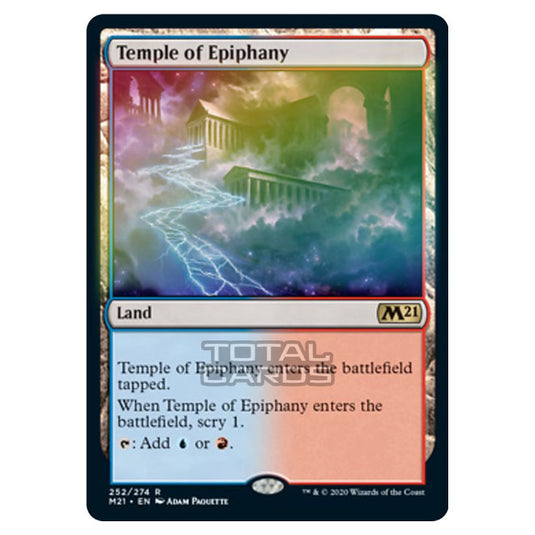 Magic The Gathering - Core Set 2021 - Temple of Epiphany - 252/274 (Foil)