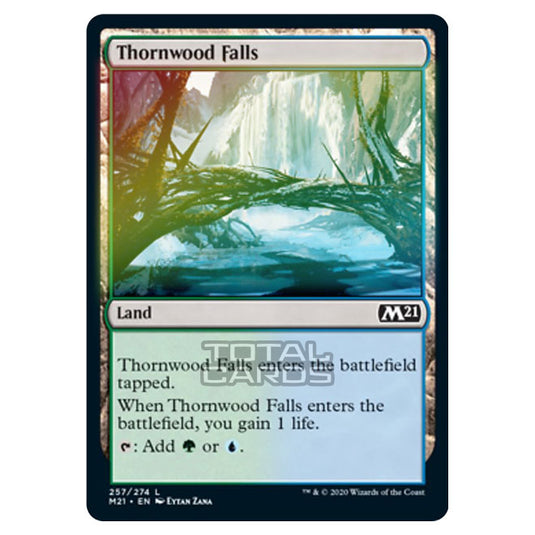 Magic The Gathering - Core Set 2021 - Thornwood Falls - 257/274 (Foil)