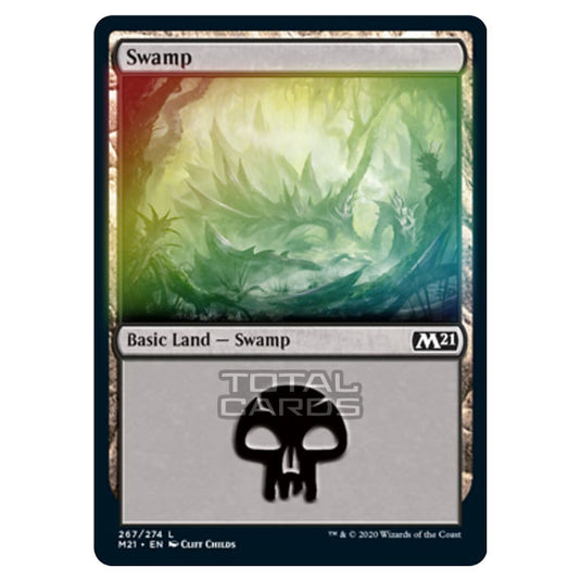 Magic The Gathering - Core Set 2021 - Swamp - 267/274 (Foil)