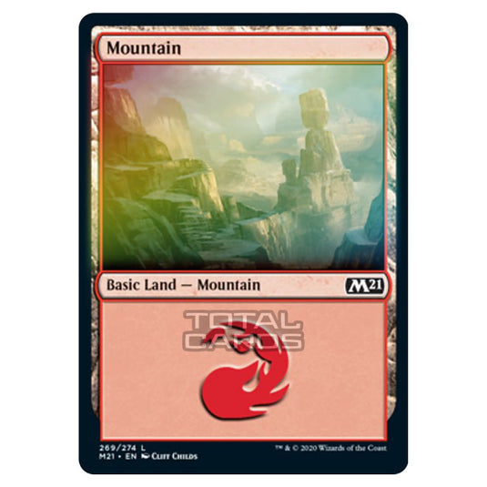 Magic The Gathering - Core Set 2021 - Mountain - 269/274 (Foil)