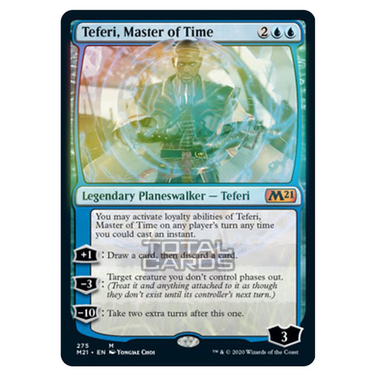 Magic The Gathering - Core Set 2021 - Teferi, Master of Time - 275/274 (Foil)