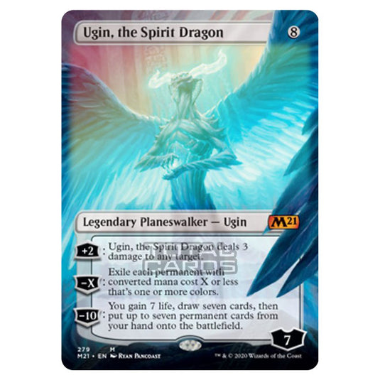 Magic The Gathering - Core Set 2021 - Ugin, the Spirit Dragon - 279/274 (Foil)