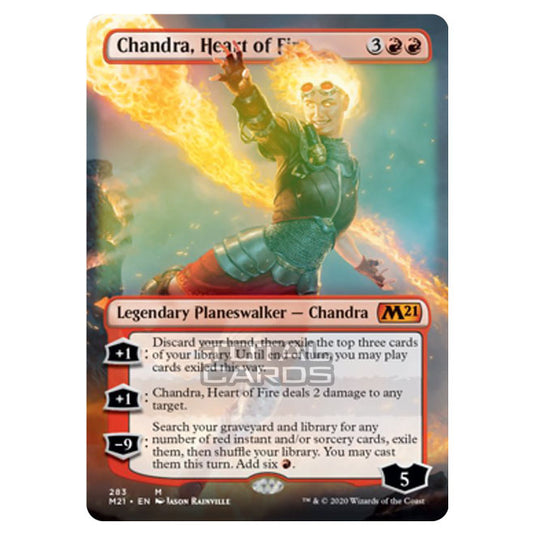 Magic The Gathering - Core Set 2021 - Chandra, Heart of Fire - 283/274 (Foil)