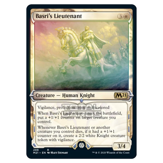 Magic The Gathering - Core Set 2021 - Basri's Lieutenant - 288/274 (Foil)