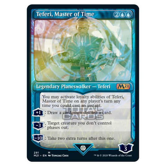 Magic The Gathering - Core Set 2021 - Teferi, Master of Time - 291/274 (Foil)