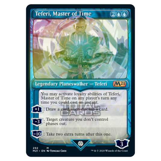 Magic The Gathering - Core Set 2021 - Teferi, Master of Time - 292/274 (Foil)