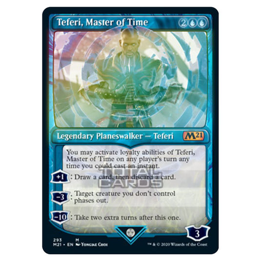 Magic The Gathering - Core Set 2021 - Teferi, Master of Time - 293/274 (Foil)