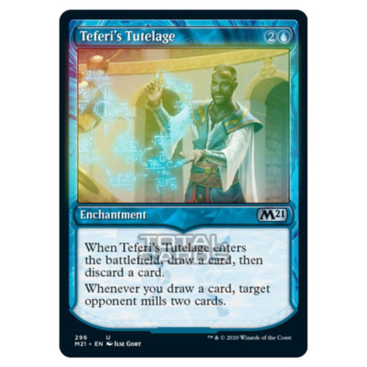 Magic The Gathering - Core Set 2021 - Teferi's Tutelage - 296/274 (Foil)