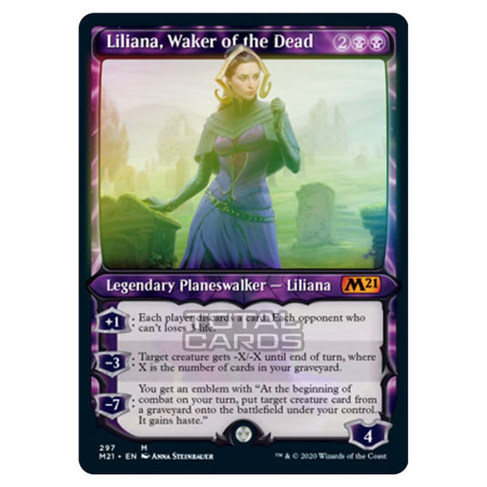 Magic The Gathering - Core Set 2021 - Liliana, Waker of the Dead - 297/274 (Foil)