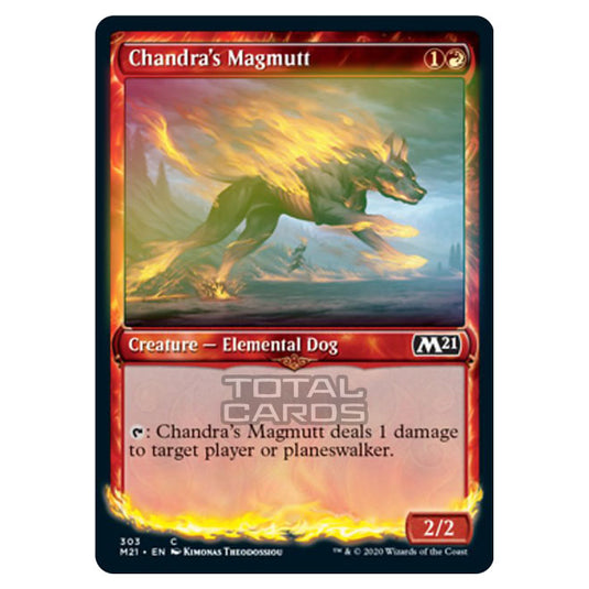 Magic The Gathering - Core Set 2021 - Chandra's Magmutt - 303/274 (Foil)