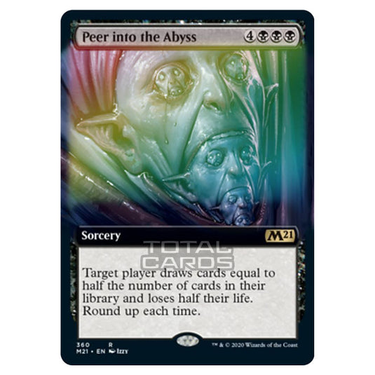 Magic The Gathering - Core Set 2021 - Peer into the Abyss - 360/274 (Foil)