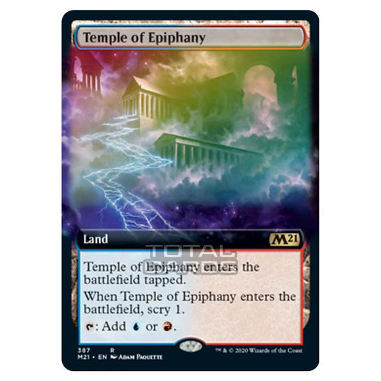 Magic The Gathering - Core Set 2021 - Temple of Epiphany - 387/274 (Foil)
